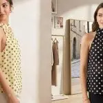 tops à petits pois