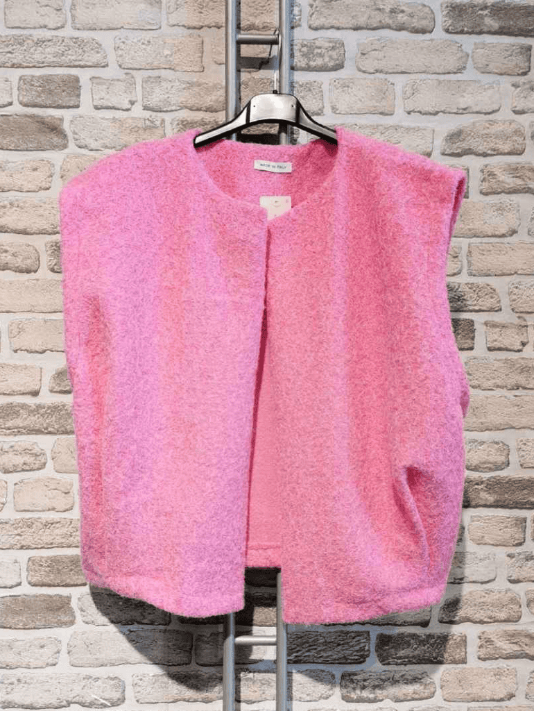 Gilet sans manches Rose